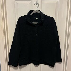 Aerie Black Cowl Neck Sweater